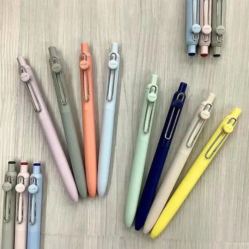 New Uni Gel Pen Uni-ball ZENTO High-color Grip Water-Based Ink Ultra-Smooth Effortless Writing Brush Japanese Pretty Stationery