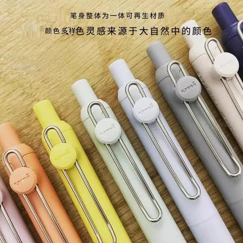 New Uni Gel Pen Uni-ball ZENTO High-color Grip Water-Based Ink Ultra-Smooth Effortless Writing Brush Japanese Pretty Stationery